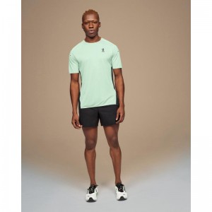 On Running Performance-T Men's T-Shirt Creek | Black | MUCXK-1407