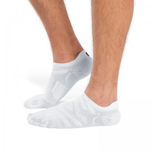 On Running Performance Low Men's Sock White | Ivory | OGQPM-5320