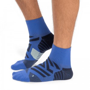 On Running Performance Mid Men's Sock Cobalt | Denim Blue | BGPSQ-5234