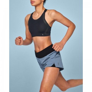 On Running Running Women's Short Stellar | Black | ZUTBN-4589