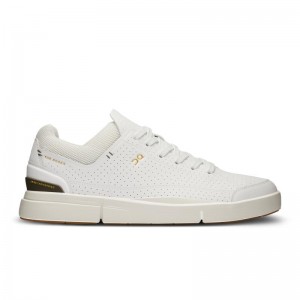 On Running THE ROGER Centre Court Men's Life Shoes White | Olive | GNFBE-9862