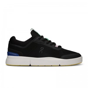 On Running THE ROGER Spin Women's Lifestyle Shoes Black | Indigo | VFHRX-7948