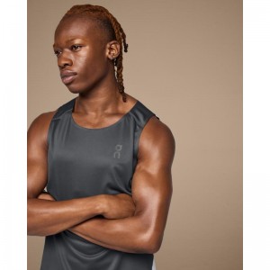 On Running Tank-T Men's Tank Top Shadow | Hay Grey | RLKEU-1372