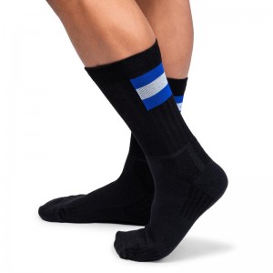 On Running Tennis Men's Sock Black | Indigo | XMTJD-2935