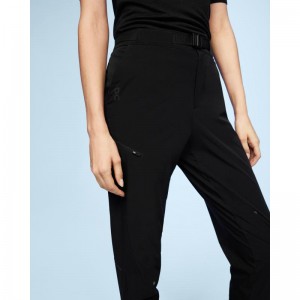 On Running Trek Women's Pant Black | YDHCV-9715