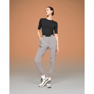 On Running Trek Women's Pant Zinc Grey | AFVTS-7234