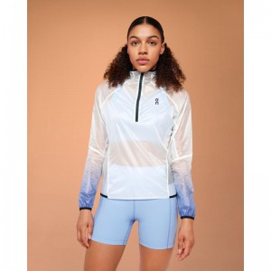 On Running Zero Women's Jacket Undyed-White | Cobalt | VDTYE-9258