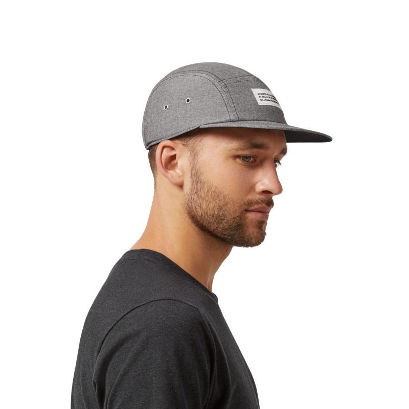 On Running 5 Panel Men's Cap Grey | ZIRGO-6249