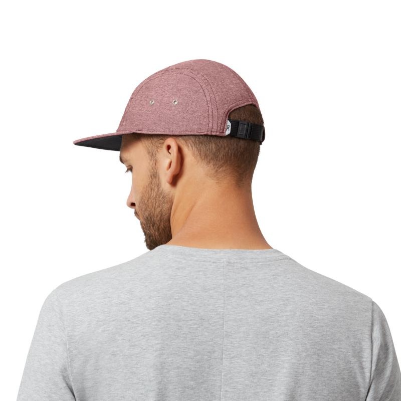 On Running 5 Panel Men's Cap Mulberry Purple | KZELS-7984