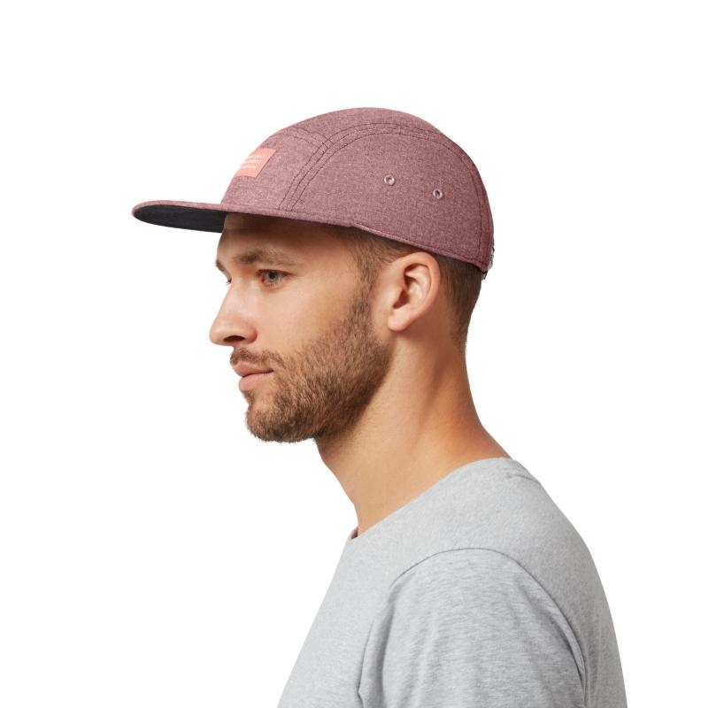 On Running 5 Panel Men's Cap Mulberry Purple | KZELS-7984