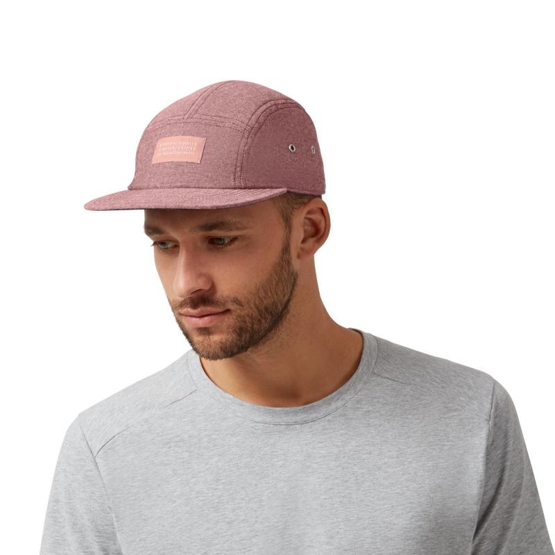 On Running 5 Panel Men\'s Cap Mulberry Purple | KZELS-7984