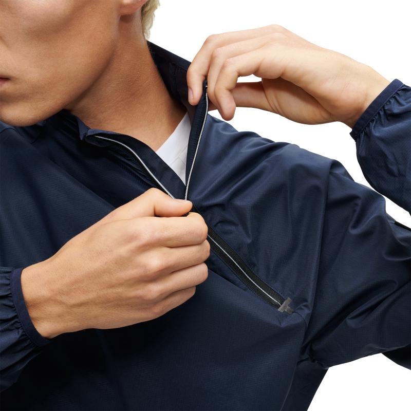 On Running Active Men's Jacket Navy | MSPAJ-8542