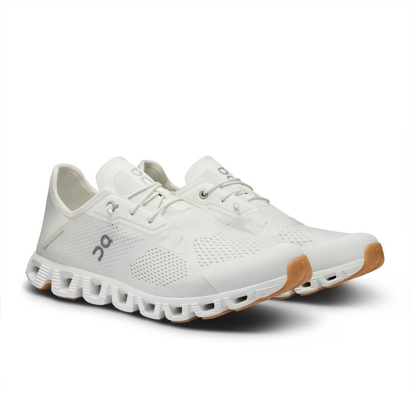 On Running Cloud 5 Coast Men's Life Shoes Undyed-White | White | UJWDL-9370