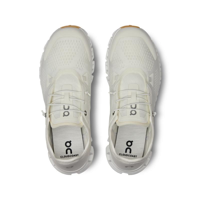 On Running Cloud 5 Coast Women's Lifestyle Shoes Undyed-White | White | EFLWZ-4729