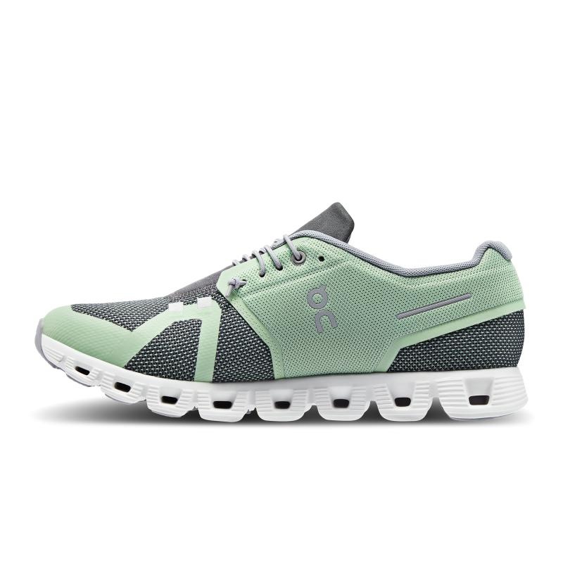 On Running Cloud 5 Combo Men's Life Shoes Leaf | Eclipse Green | HIZKU-0916