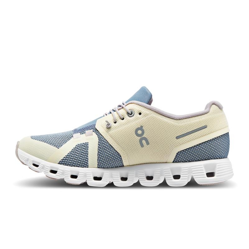 On Running Cloud 5 Combo Women's Lifestyle Shoes Ray | Metal Blue | EOZBT-2304