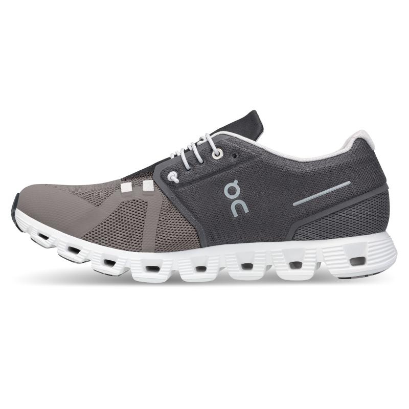 On Running Cloud 5 Fuse Men's Life Shoes Eclipse | Zinc Grey | OITZU-1029