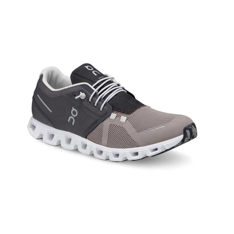 On Running Cloud 5 Fuse Men's Life Shoes Eclipse | Zinc Grey | OITZU-1029