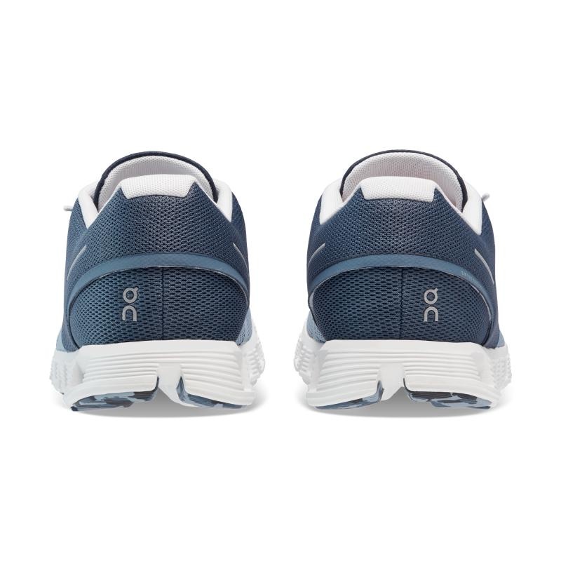 On Running Cloud 5 Fuse Men's Life Shoes Storm | Chambray Blue | SWBYN-4208