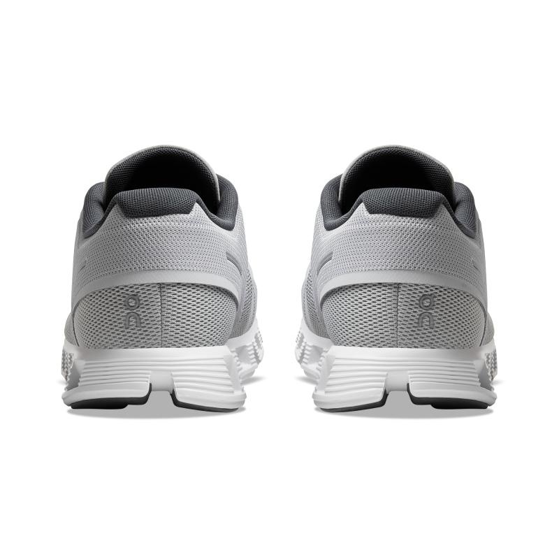 On Running Cloud 5 Men's Life Shoes Glacier | White | KTGNE-0564