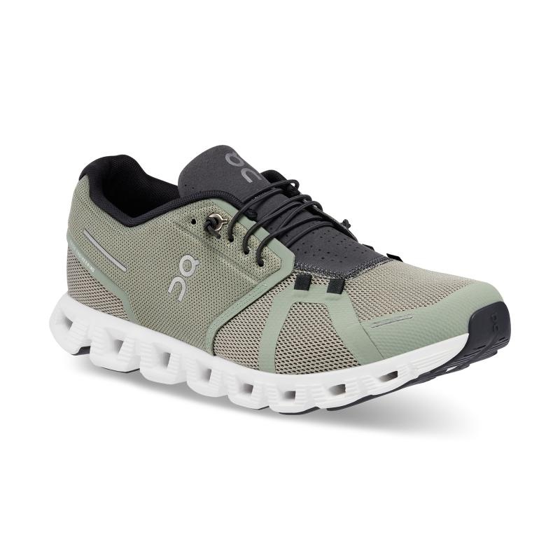 On Running Cloud 5 Men's Life Shoes Kelp | Shadow Grey | BZJHG-6915