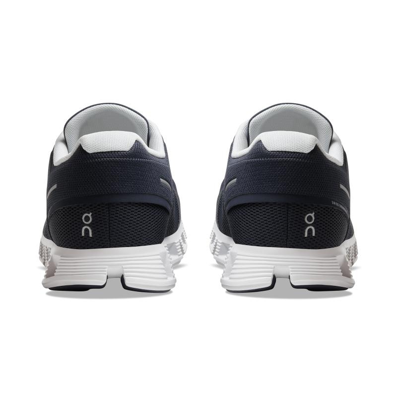 On Running Cloud 5 Men's Life Shoes Midnight | White | GAMIB-8175