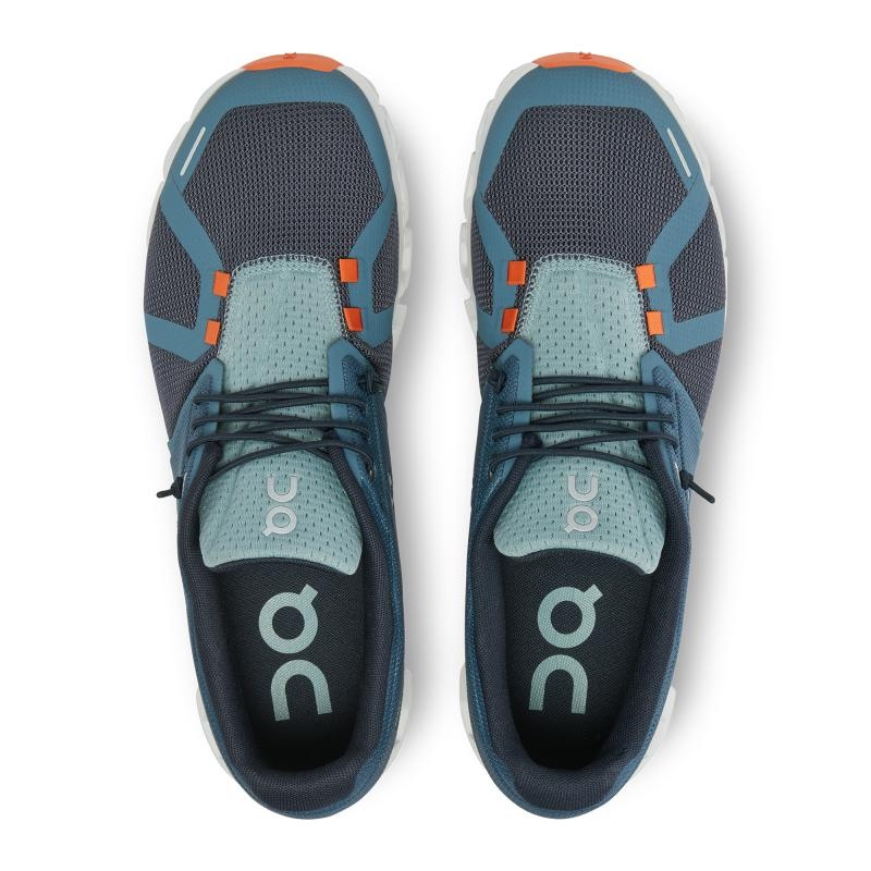 On Running Cloud 5 Push Men's Life Shoes Dust | Ink Blue | KEOTY-6391