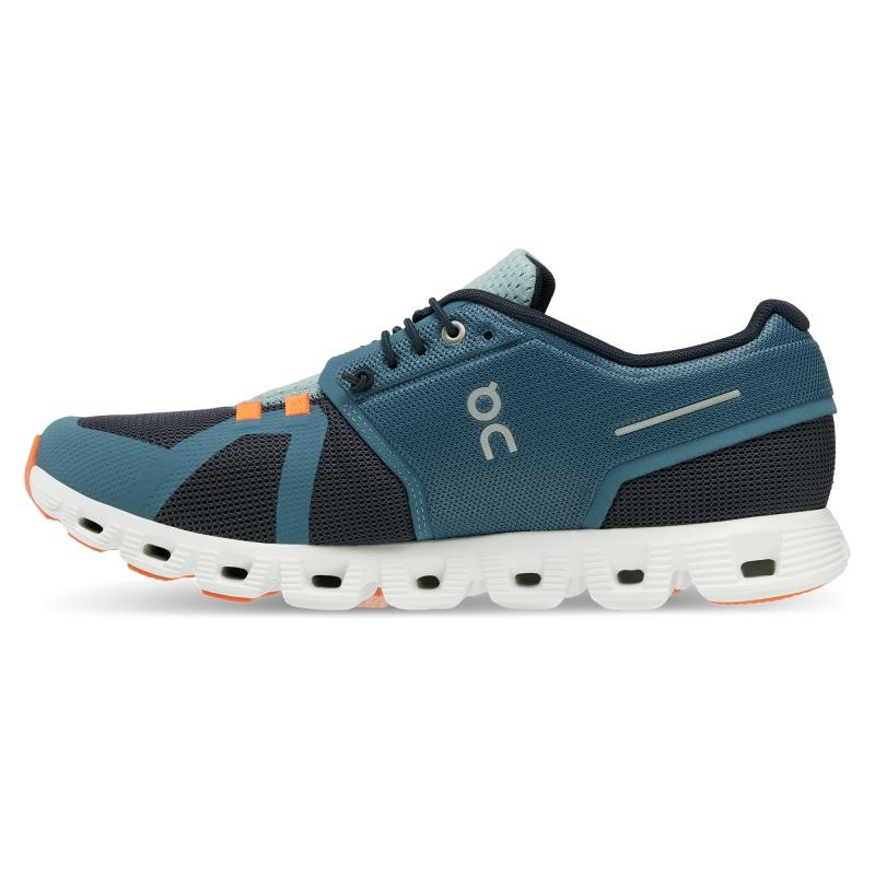 On Running Cloud 5 Push Men's Life Shoes Dust | Ink Blue | KEOTY-6391