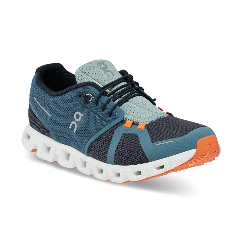 On Running Cloud 5 Push Men's Life Shoes Dust | Ink Blue | KEOTY-6391