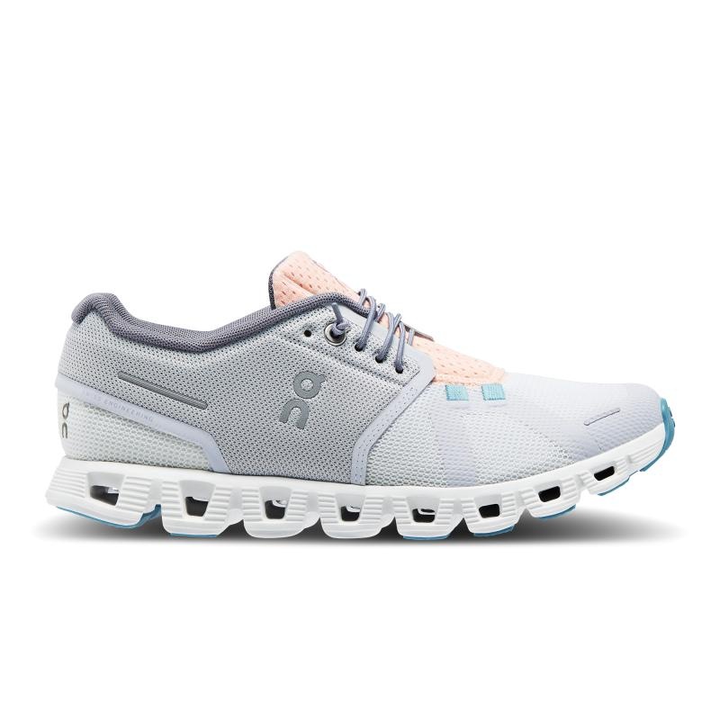 On Running Cloud 5 Push Women\'s Lifestyle Shoes Glacier | Undyed-White | DGUVB-0753