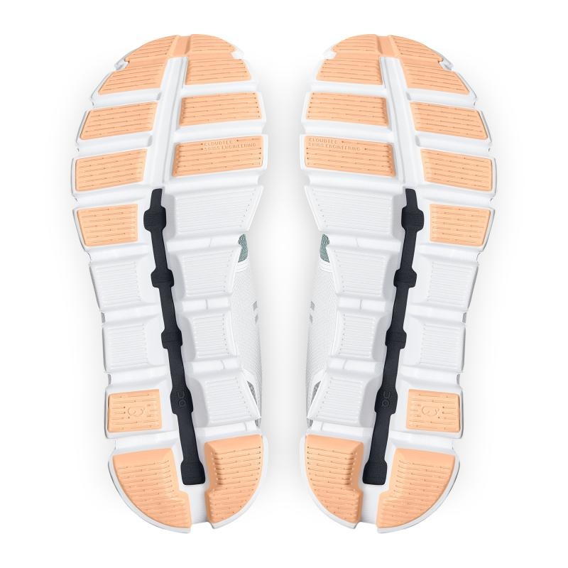 On Running Cloud 5 Push Women's Lifestyle Shoes White | Cobble | QVTYH-8609