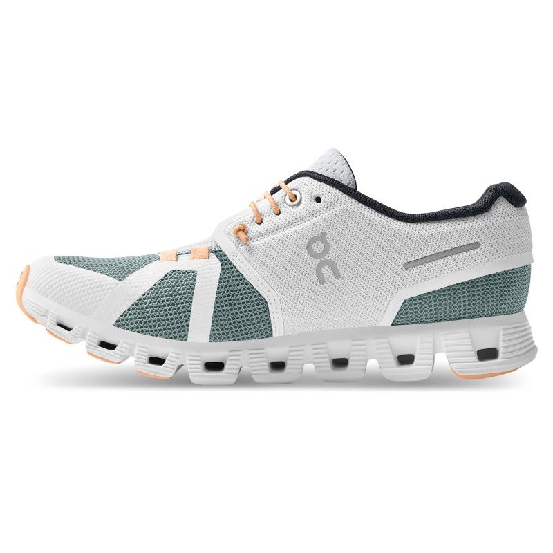 On Running Cloud 5 Push Women's Lifestyle Shoes White | Cobble | QVTYH-8609