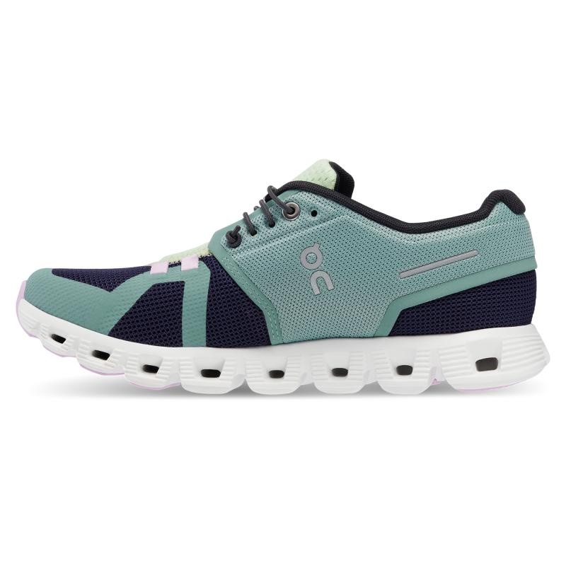 On Running Cloud 5 Push Women's Lifestyle Shoes Cobble | Flint Turquoise | APFRU-9625