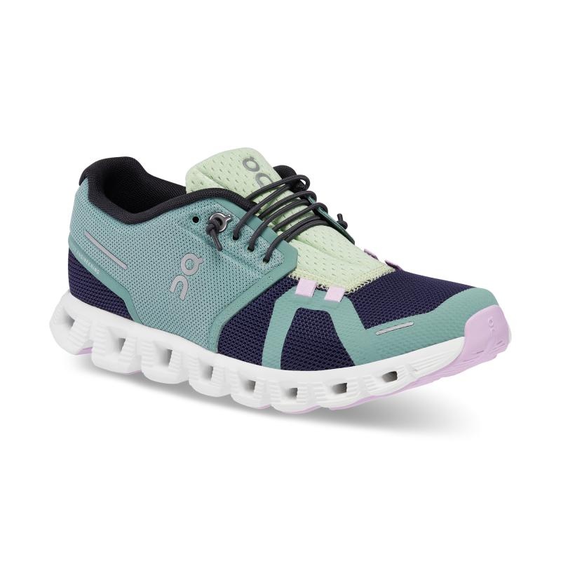 On Running Cloud 5 Push Women's Lifestyle Shoes Cobble | Flint Turquoise | APFRU-9625