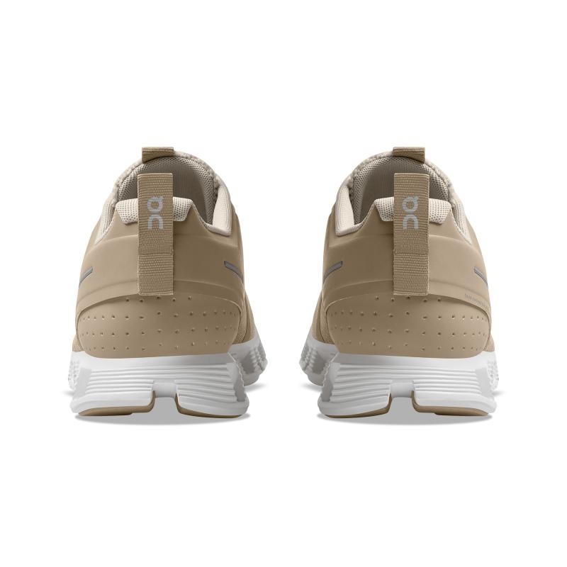 On Running Cloud 5 Terry Men's Life Shoes Sand | Pearl Khaki | HDNUB-3021