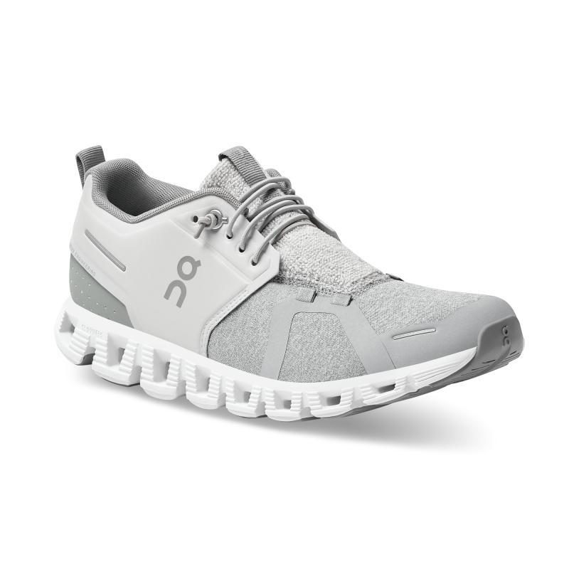 On Running Cloud 5 Terry Women's Lifestyle Shoes Glacier | Lunar Grey | LYQKF-4972