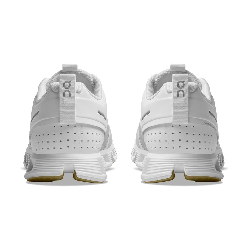 On Running Cloud 5 Terry Women's Travel Shoes White | Almond | ZDTXI-0178