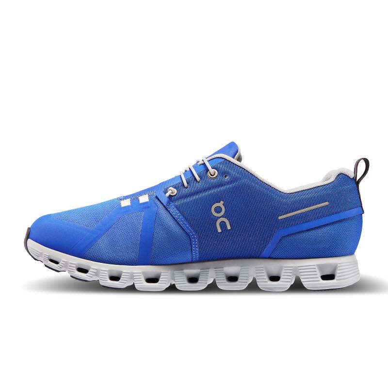 On Running Cloud 5 Waterproof Men's Life Shoes Cobalt | Glacier Blue | JZVMS-5129