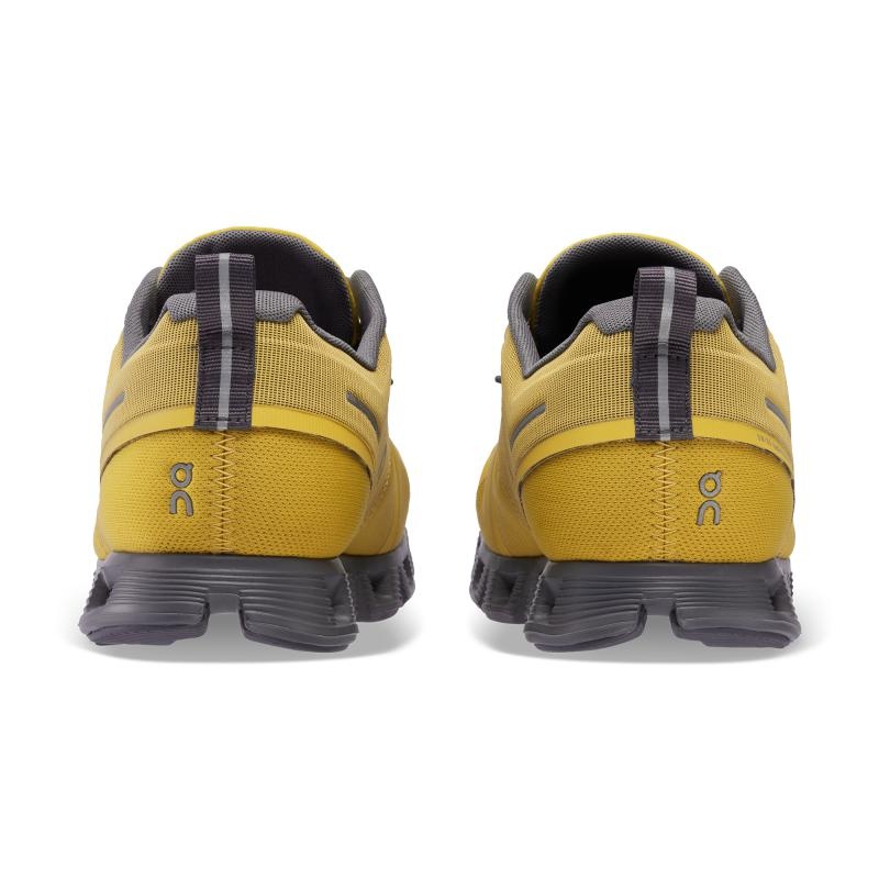 On Running Cloud 5 Waterproof Men's Life Shoes Mustard | Rock Yellow | CBEPK-3527