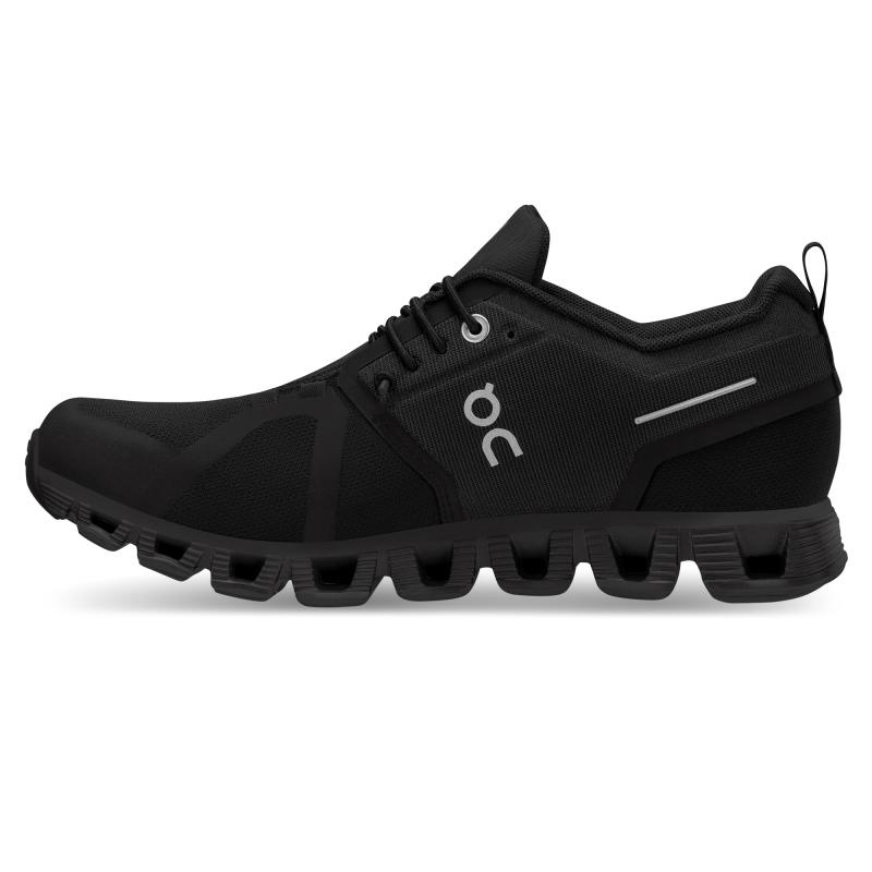 On Running Cloud 5 Waterproof Women's Lifestyle Shoes All Black | YIMTS-8510