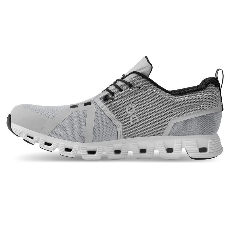 On Running Cloud 5 Waterproof Women's Lifestyle Shoes Glacier | White | RGJWD-7530