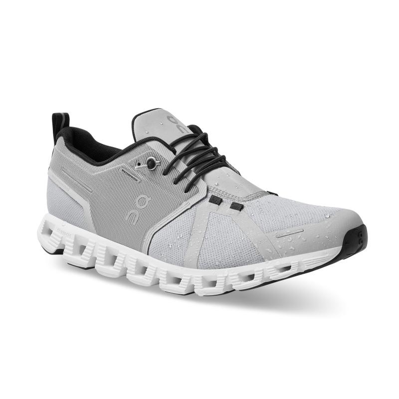 On Running Cloud 5 Waterproof Women's Lifestyle Shoes Glacier | White | RGJWD-7530