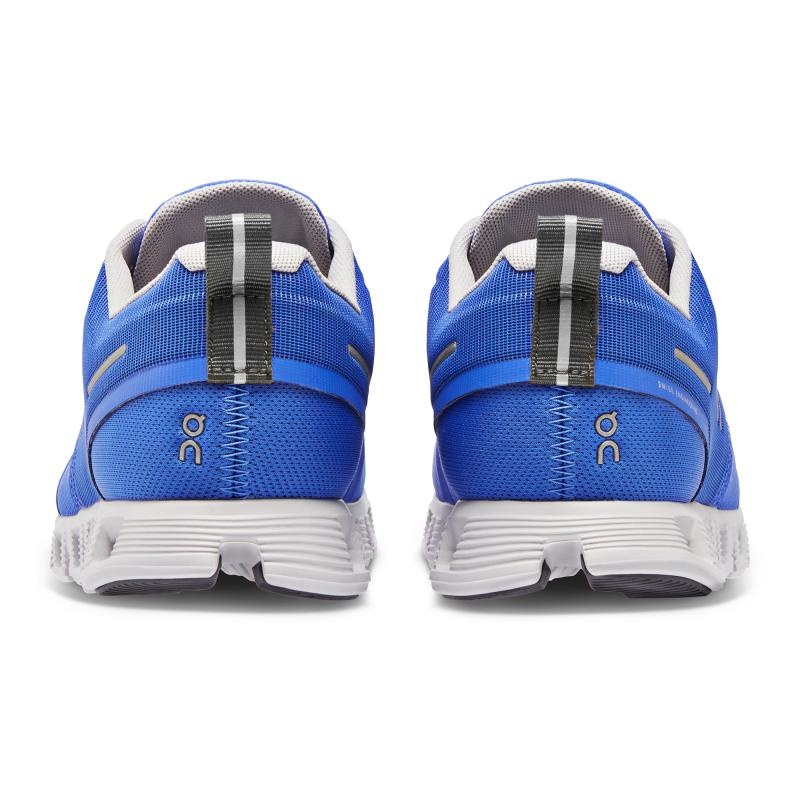 On Running Cloud 5 Waterproof Women's Lifestyle Shoes Cobalt | Glacier Blue | UOCHS-2356