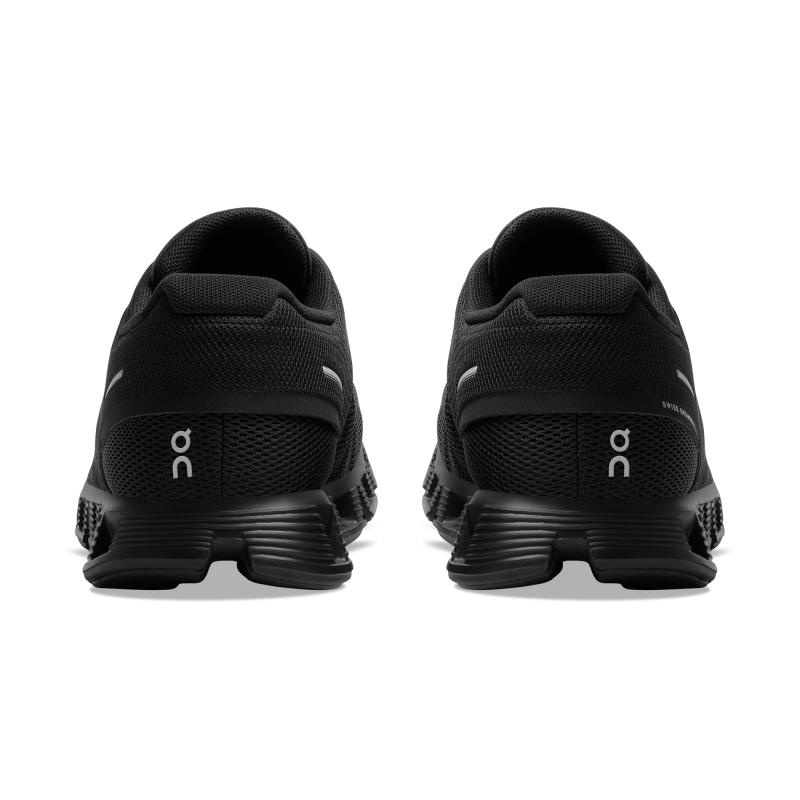 On Running Cloud 5 Women's Lifestyle Shoes All Black | HDUBK-6253