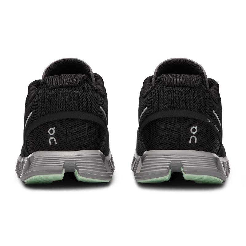 On Running Cloud 5 Women's Lifestyle Shoes Black | Lead | CPOZY-1579