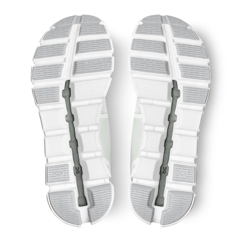 On Running Cloud 5 Women's Lifestyle Shoes Ice | White | BSXCV-1082