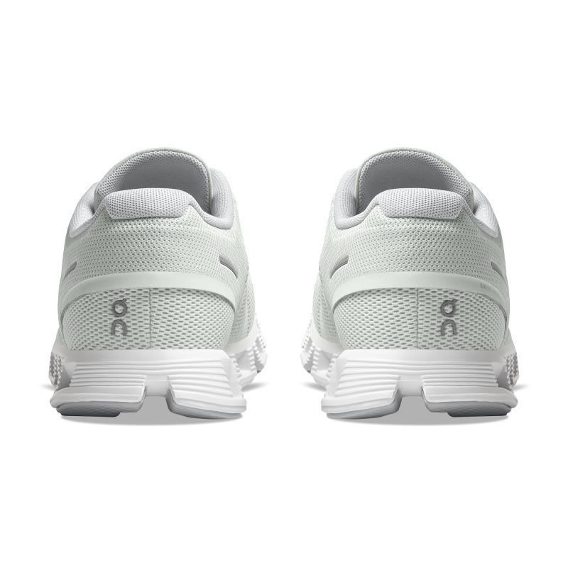 On Running Cloud 5 Women's Lifestyle Shoes Ice | White | BSXCV-1082