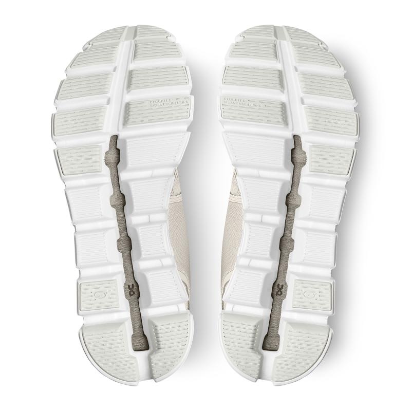 On Running Cloud 5 Women's Lifestyle Shoes Pearl | White | CZLMY-7324