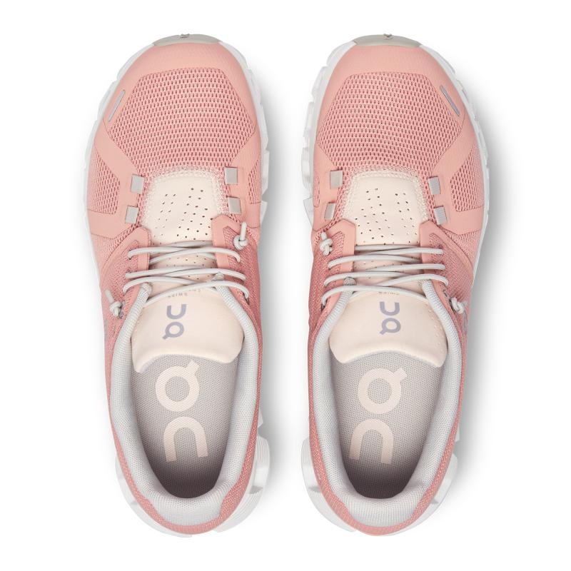 On Running Cloud 5 Women's Lifestyle Shoes Rose | Shell | OYDLJ-7260