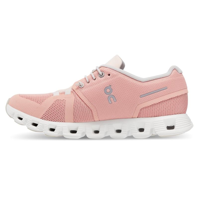 On Running Cloud 5 Women's Lifestyle Shoes Rose | Shell | OYDLJ-7260